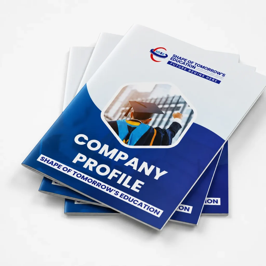 Education company profile design for school and training institution Kenya
