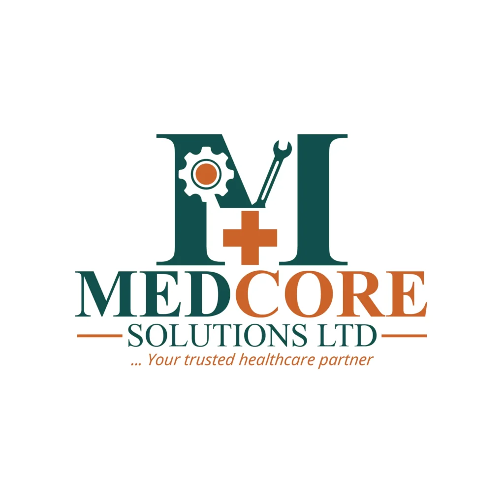 Medcore Solutions healthcare logo design Kenya