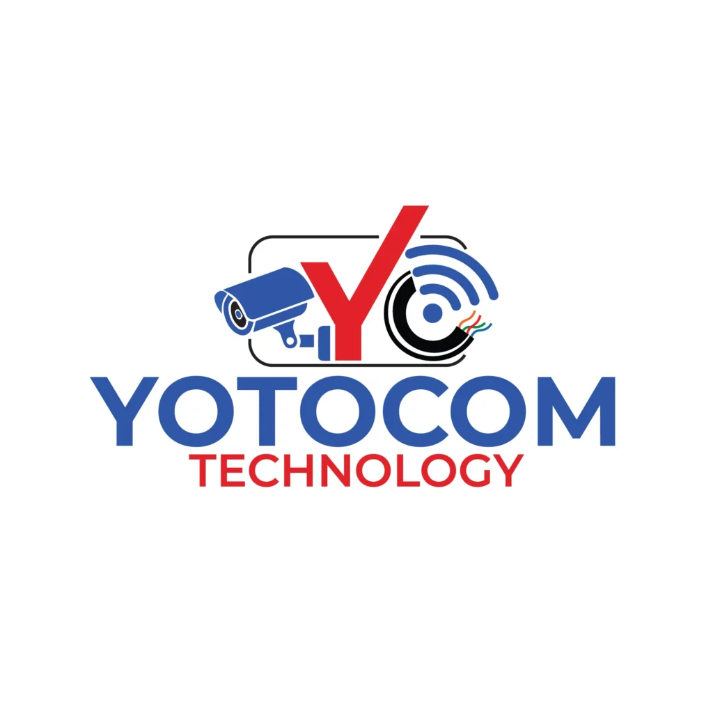 Yotocom Technology security and networking logo design Kenya